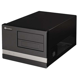ＳｉｌｖｅｒＳｔｏｎ Micro AT×マザーボード＆ AT× PSU互換ケース ブラック SST-SG02B-F-USB3.0-イメージ1
