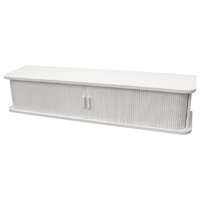 オスマック 天然木桐製カウンター上収納庫 竹製ジャバラ扉式 幅90cmスタンダード KTX-90W