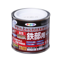 アサヒペン 油性 高耐久鉄部用 1／5L ツヤ消し白 FC179NV