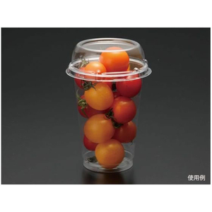 パックスタイル ミニトマトカップ 300 本体 50個 FC035SH-00488847-イメージ4
