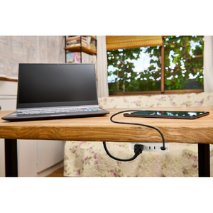 エルパ USB家具用コンセント AC2個口+Type-C1ポート ホワイト FO-UC213(W)-イメージ7