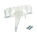 トラスコ中山 樹脂台車 アクロ用樹脂ストッパー FC021GM-8194952
