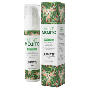 アジュマ exsens マッサージオイル MINT MOJITO(50ml) ミントモヒート ｴｸｾﾝｽﾏﾂｻ-ｼﾞｵｲﾙﾐﾝﾄﾓﾋ-ﾄ-イメージ1