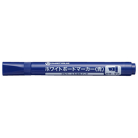 ジョインテックス ホワイトボードマーカー 青 平芯 1本 FC29142-H042J-BL