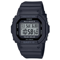 カシオ ソーラー電波腕時計 BABY-G ブラック BGD-5650-1JF