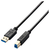 エレコム USB3．0ケーブル(1．5m) ブラック USB3-AB15BK-イメージ1