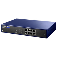 I・Oデータ IEEE802．3at(Type2)対応8ポートPoEスイッチ BSH-GP08MB