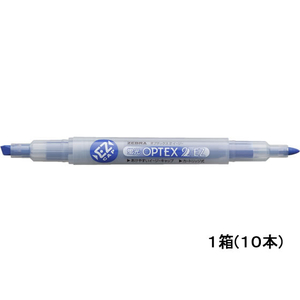 ゼブラ F883604-WKT11-DB 蛍光オプテックス2 EZ ダークブルー 1