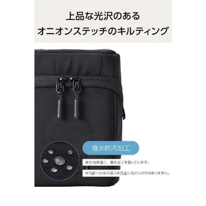 エレコム キルティング ツールポーチ スタンドタイプ ブラック BMA-QTGPTLSBK-イメージ7