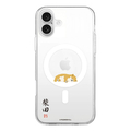 abbi FRIENDS iPhone 16 Plus用しばたさんMagSafe対応クリアケース 昼寝 ABF27210I16PL
