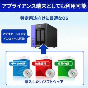 I・Oデータ Windows搭載 小規模利用法人向けNAS(4TB) HDL2-Z10ATB04-イメージ8