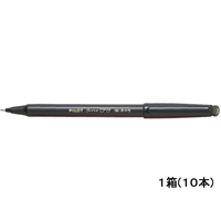 パイロット 水性サインペン スーパープチ細字 黒 10本 1箱(10本) F885517-SEG-10F-B