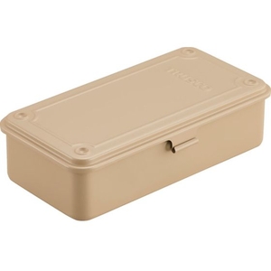 トラスコ中山 トランク型工具箱 203×109×56 ライトサンド FC922KW-8563674-イメージ1