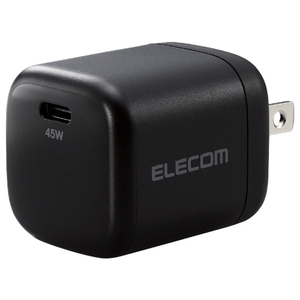 エレコム USB Power Delivery 45W AC充電器(C×1) ブラック MPA-ACCP29BK エレコム USB Power Delivery 45W AC充電器(C×1) ブラック MPA-ACCP29BK