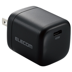 エレコム USB Power Delivery 45W AC充電器(C×1) ブラック MPA-ACCP29BK-イメージ2