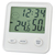 エンペックス デジタルMini温度・湿度計・時計 ホワイト TD8321-イメージ1