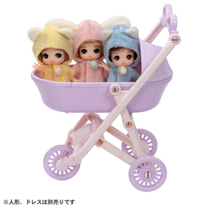 タカラトミー リカちゃんLF-11 みんなでおでかけ3WAY!ベビーカー LF11ﾐﾝﾅﾃﾞｵﾃﾞｶｹ3WAYﾍﾞﾋﾞ-ｶ--イメージ3