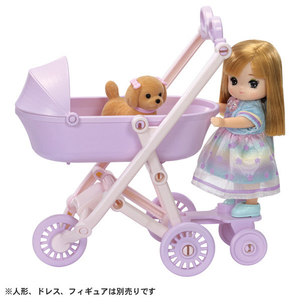 タカラトミー リカちゃんLF-11 みんなでおでかけ3WAY!ベビーカー LF11ﾐﾝﾅﾃﾞｵﾃﾞｶｹ3WAYﾍﾞﾋﾞ-ｶ--イメージ4