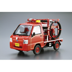 アオシマ 1/24 スバル TT2 サンバー 消防車 '11 ザ・モデルカー No.119 ｻﾞﾓﾃﾞﾙｶ-119ｻﾝﾊﾞ-ｼﾖｳﾎﾞｳｼﾔN-イメージ2