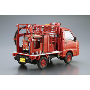 アオシマ 1/24 スバル TT2 サンバー 消防車 '11 ザ・モデルカー No.119 ｻﾞﾓﾃﾞﾙｶ-119ｻﾝﾊﾞ-ｼﾖｳﾎﾞｳｼﾔN-イメージ3