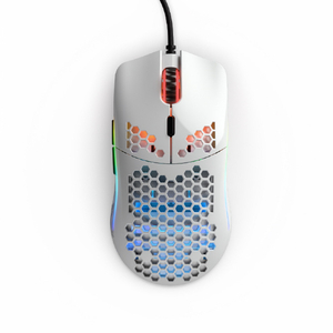 Glorious ゲーミングマウス Glorious Model O- Mouse Glossy White GOM-GWHITE-イメージ1