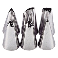 霜鳥製作所 S印 デコレーション 絞り口金 6pcs No.301 FCM7269-008172001