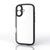 エレコム iPhone 17用TOUGH SLIM LITE ケース フレームカラー 極限 メタルステッカー付 ブラック PM-A25ATSLFCKBK-イメージ2