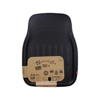 錦産業 マット 抗菌レザー M ブラック FCS1964-KO5451