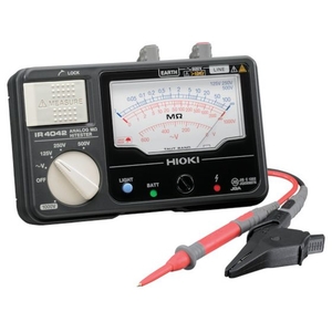 日置電機 アナログ絶縁抵抗計(4レンジ) IR4042-10 FC976HZ-7538677-イメージ1