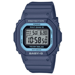 カシオ ソーラー電波腕時計 BABY-G ネイビー BGD-5650-2JF-イメージ1