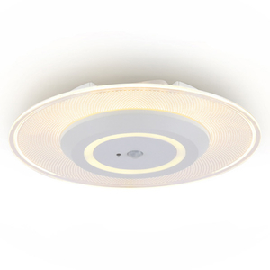 アイリスオーヤマ ～3畳 LED小型シーリングライト パネルライト 人感センサー付き 電球色 SCL100L-MS-PK-イメージ2