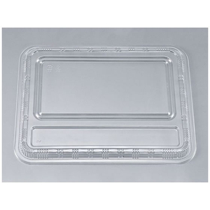 シーピー化成 BS弁当84 透明蓋 50枚 FCG407V-00655641-イメージ1