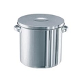 日東金属工業 ステンレスタンク　テーパー付貯蔵用タンク（フタ付）　65L TP-ST-43