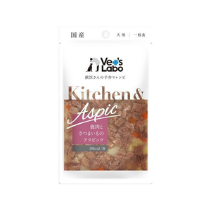 ジャパンペットコミュニケーションズ Kitchen & Aspic 鹿肉とさつまいものアスピック 80g FCE577K-KAD7-イメージ1