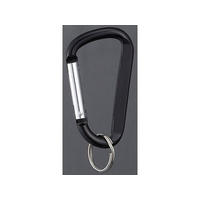 光 アイテック カラビナ 中 60mm ブラック FCM0421-KRA601