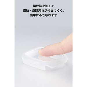 エレコム Apple Watch 46mm用フルカバーケース/TOUGH SLIM LITE/プレミアムガラス クリア AW-25AFCTSLCR-イメージ6