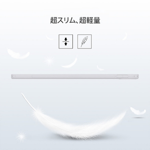 ESR iPad Air (第5世代/第4世代)用ケース Smart Back Soft Cover クリア ES20211-イメージ8