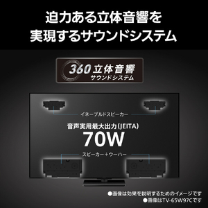 パナソニック 55型 4K対応液晶テレビ VIERA TV-55W97C-イメージ12