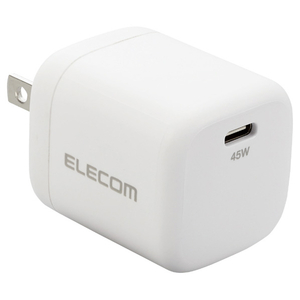 エレコム USB Power Delivery 45W AC充電器(C×1) ホワイト MPA-ACCP29WH-イメージ2