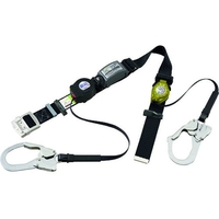 サンコー N補助ロープ ロック装置付巻取器式胴ベルト 黒 FC426FU-1952151