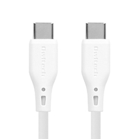 オウルテック C to C エコナミクスケーブル PD60W(1．5m) ホワイト OWL-CBECOCC15-WH
