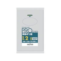 日本サニパック スタンダードポリ袋2号(0.03mm) FC075GB-4693451