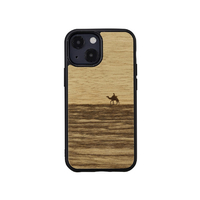 Man & Wood iPhone 13 mini用天然木ケース Terra I21212I13MN