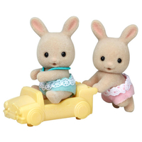 エポック社 シルバニアファミリー ウ-88 みるくウサギのふたごちゃん ﾐﾙｸｳｻｷﾞﾉﾌﾀｺﾞﾁﾔﾝｳ-88