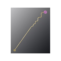 星三製作所 18-8 カプリ マドラー 金 パープル M-90 FC063LJ-3327650