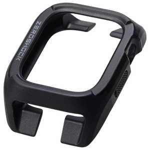 エレコム Apple Watch 46mm用バンパーケース/ZEROSHOCK ブラック AW-25AFCZEROBK-イメージ1
