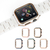 GAACAL Apple Watch Series 1-3 [42mm]用プラスチックフレーム ホワイト W00017W3-イメージ5