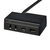エルパ 家具用コンセントUSB AC1個口+Type-A 1ポート+Type-C 1ポート ブラック FO-UC123(BK)-イメージ1