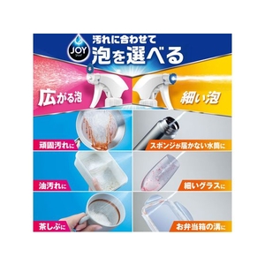 Ｐ＆Ｇ W除菌ジョイ ミラクル泡スプレー 微香 詰替 3回分 FCB7192-イメージ5
