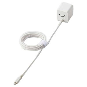 エレコム 12W Lightningケーブル一体型AC充電器 ホワイトフェイス MPA-ACL07WF エレコム 12W Lightningケーブル一体型AC充電器 ホワイトフェイス MPA-ACL07WF